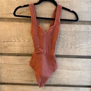 Abercrombie Ribbed Sweater Body Suit - NEW SIZE XS